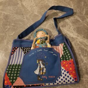 Vintage Holly Hobbie bag with doll included